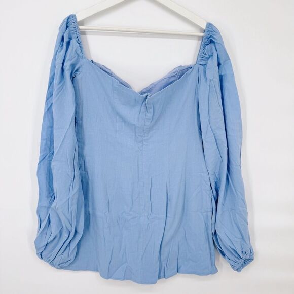 RUMER Camille Mini Dress Blue Medium NWT - Picture 5 of 10